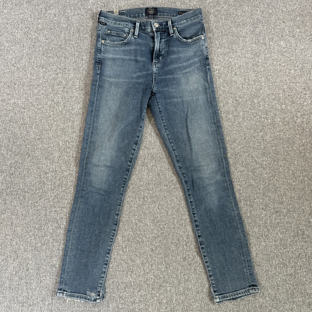 Citizens of Humanity Rocket Crop Mid Rise Skinny Jeans Women's Size 23 USA